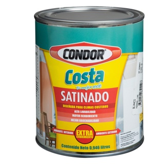 Condor Costa Satin Blanco Litro Pad3000-1/4G